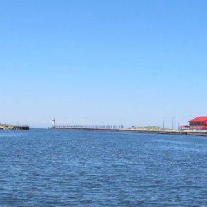 Leaving Manistee, MI harbor