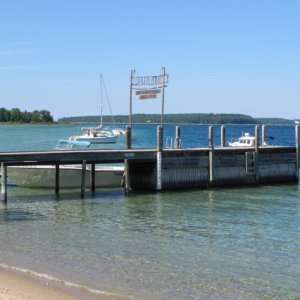 Dock at Power Island.