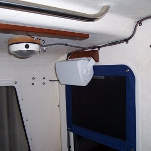 speaker, starboard side
