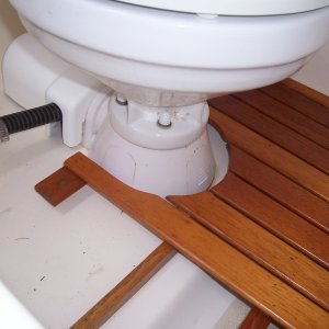 Another angle of the Head floor