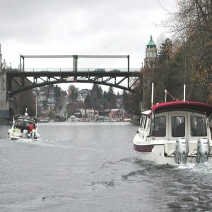Sea Shift and Anna Leigh in Montlake Cut
