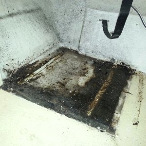 10 years of under tank gunk