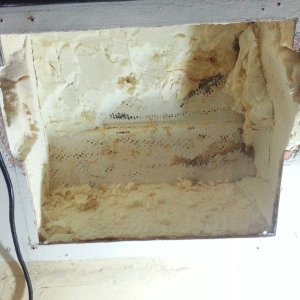 gaping whole left by previous work needs cleanup