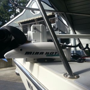 overhang is required for clearance in the down position
