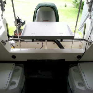 table in fishing position
