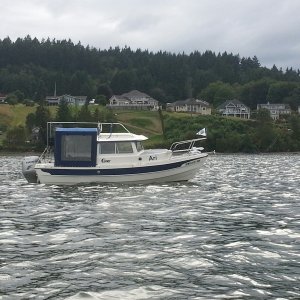 anchored on Liberty Bay