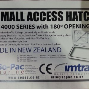 new hatches ordered to replace leaky factory hatches