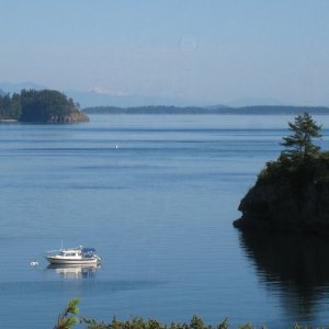 tie up at Ewing cove on Sucia