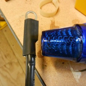 Cover all with adhesive-lined heatshrink tubing