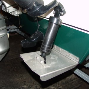 I mounted them farther out than recomended. I needed to clear the trolling motor when lowered.