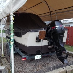 10/5/2011..boat back on the trailer/need a new trailer