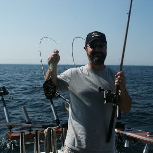 Bill with his rock fish