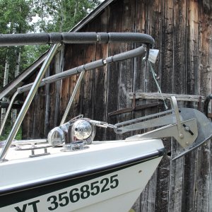 Media 'Detail of Bow with extra cleats for anchor snubber' in album 'Detail of Bow with extra cleats for anchor snubber'