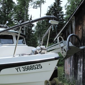 Media 'Detail of Bow with extra cleats for anchor snubber' in album 'Detail of Bow with extra cleats for anchor snubber'