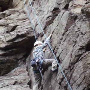 Rock Climbing at Kingston Mills1