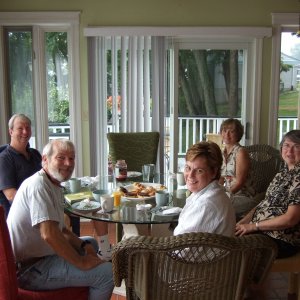 Breakfast at the Foley House B&B in Westport