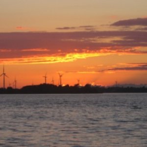 34.) Cape Vincent sunset