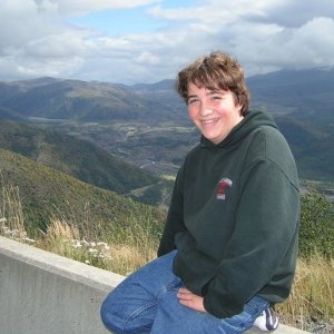 Austin at Viewpoint on Way to St Helens