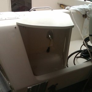 finished rear view