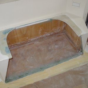 Add contoured sides to shape of new bait tank