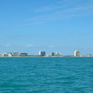 South Padre Island from the Gulf