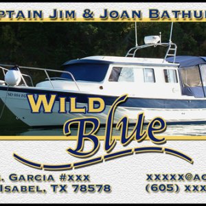 New boat card (to reflect the new name logo)
