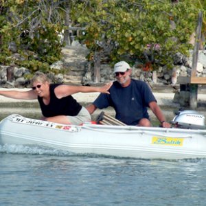 Dinghy race - nice form!