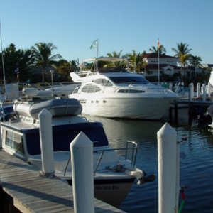 Nice marina on Sanibel Island
