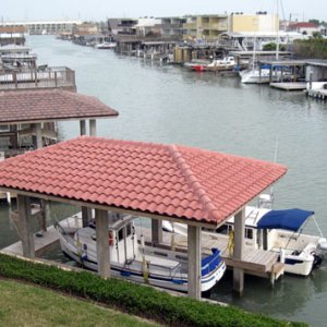 Down their canal