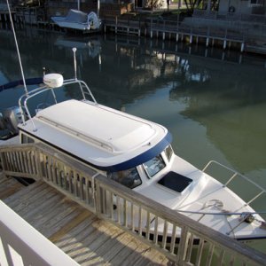 view from the deck