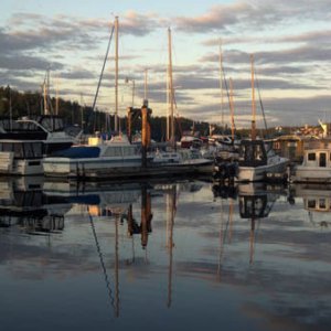 days end at Friday Harbor