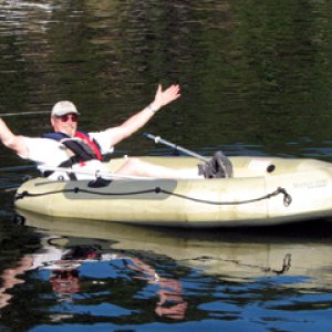 Barry enjoying the day