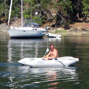 Dinghying around