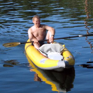 Jim (Endurance) kayaking