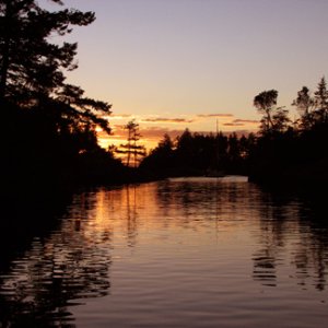 Smuggler Cove sunset