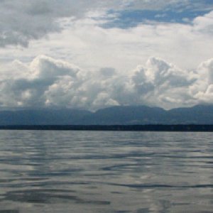 Glassy in the Strait of Georgia