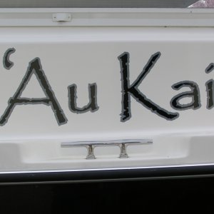 Media 'Boat name applied.  'Au Kai means "Ocean Traveler".' in album 'Boat name applied.  'Au Kai means "Ocean Traveler".'
