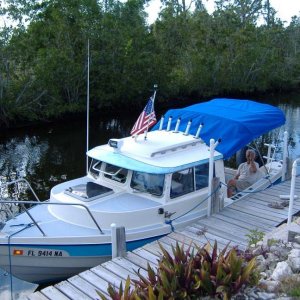 Media 'Papillon at Dock' in album 'Capt. Mike.....at the helm.'