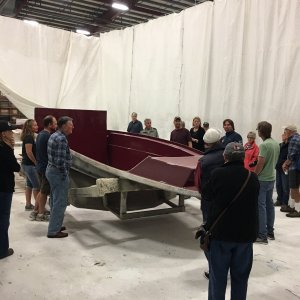 A Sea Sport deck mold