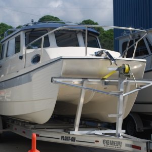 Media 'Our new 2009 Tomcat 255 "Destiny" at Wefings Marine in Eastpoint, Florida' in album 'Peter & Linda with their new 2009 Tomcat 255 "Destiny" at Wefings Marine in Eastpoint, Florida September 2009'