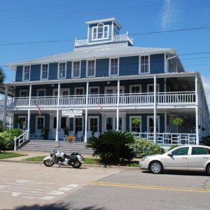 Gibson Inn - Apalachicola, Florida where we stayed when we went down for Destiny's initial sea trial