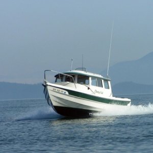Heading for Orcas Island with the C-Brats 2-26-05