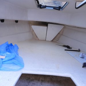Foam behind bulkhead