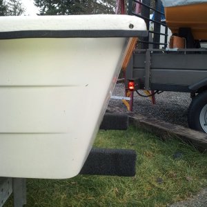 Media 'Check out the angle on the stern' in album 'Newly acquired 12ft C-Dory skiff'