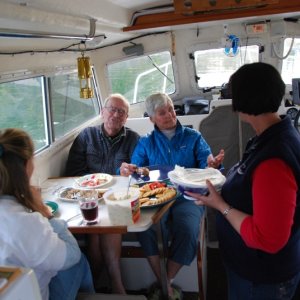 Caryn, Bill, El and Dee on Knotty C