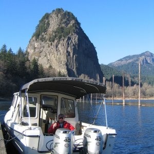 Art 'Wine Guy' Lindsay at Beacon Rock