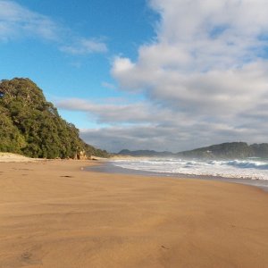 Miles of beach with nobody but us.