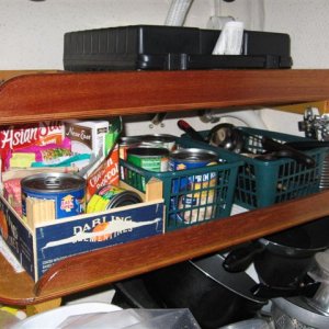 shelf under wallas..more to be added