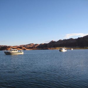 at anchor Oak Canyon