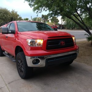 Media 'Clifford got a new color matched grill recently.' in album 'IMG 20190713 075440280'